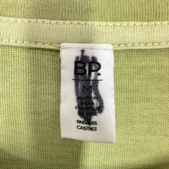 Bp. Light Green Crewneck Pocket Front Lightweight Short Sleeve Tee Casual Summer - Picture 2 of 6